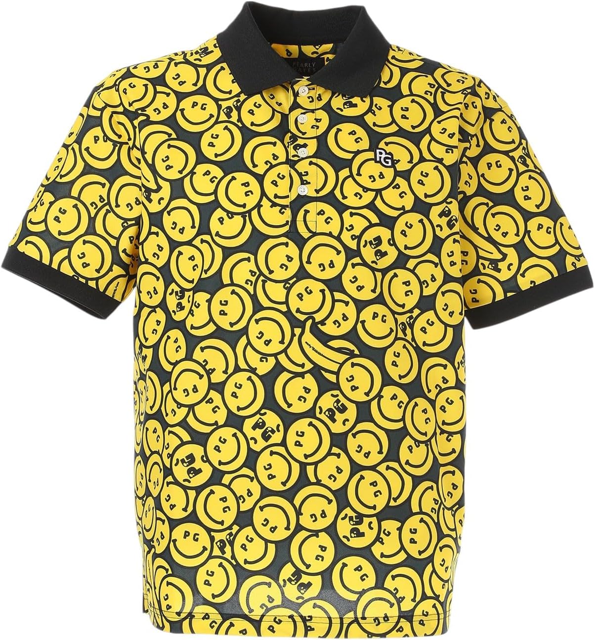 

Мужская поло-рубашка с коротким рукавом Parly Gates 053-5160415 (узор Banana Nico) / для гольфа Pearly Gates, черный