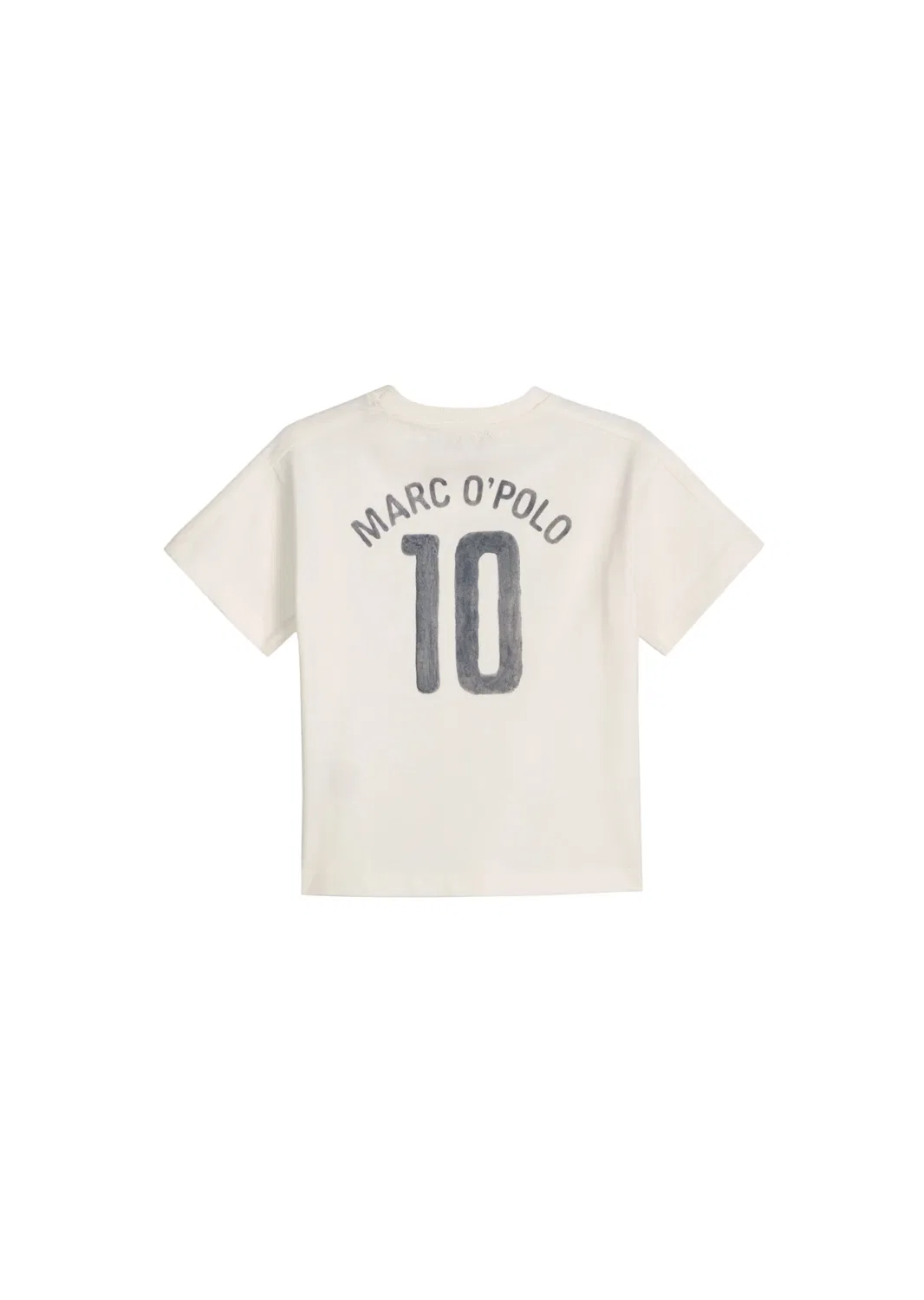 Футболка из органического хлопка Marc O'Polo, белый хлопок — фото 2