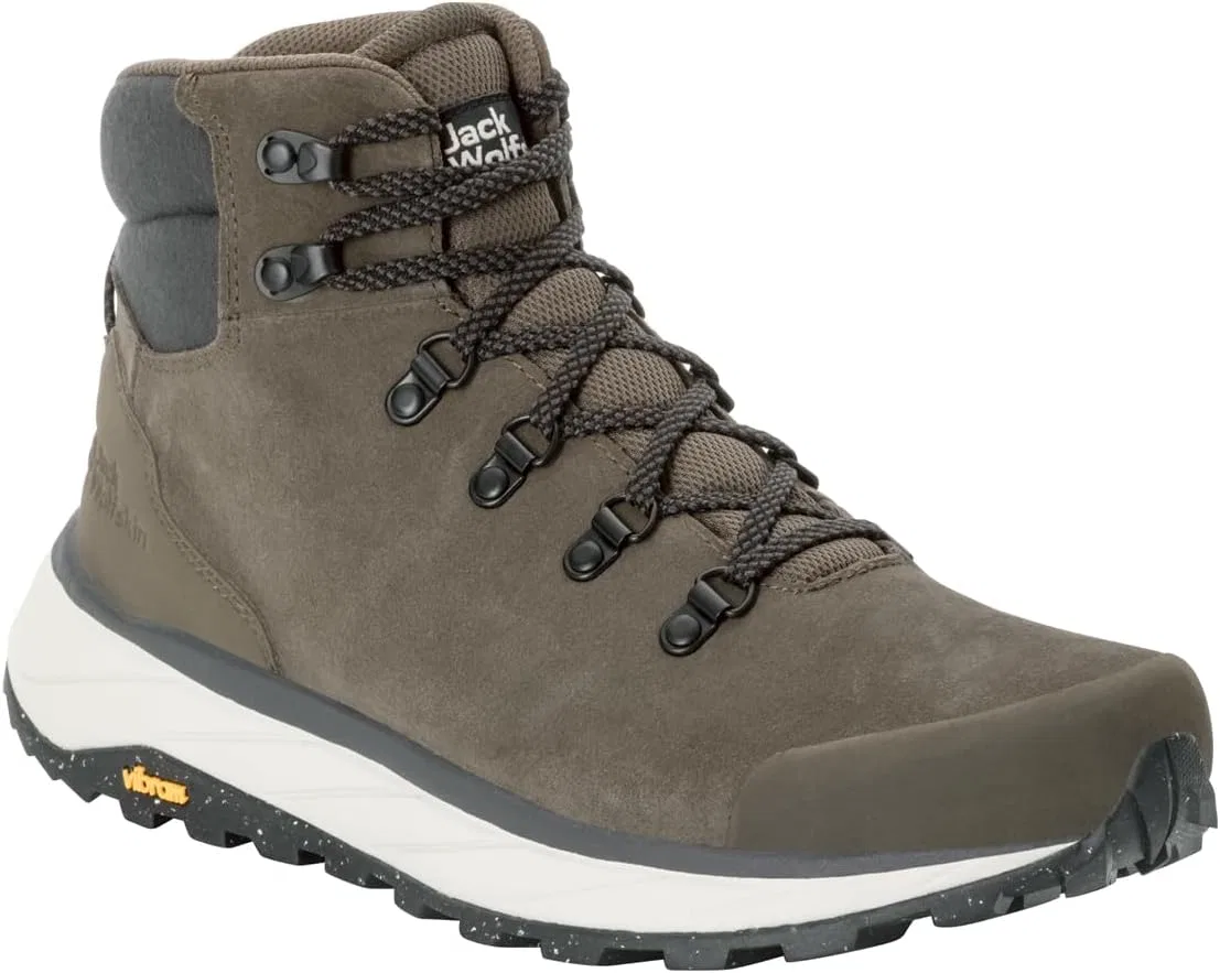 Мужские кроссовки Jack Wolfskin Terraventure Urban Mid M, Cold Coffee — фото 4