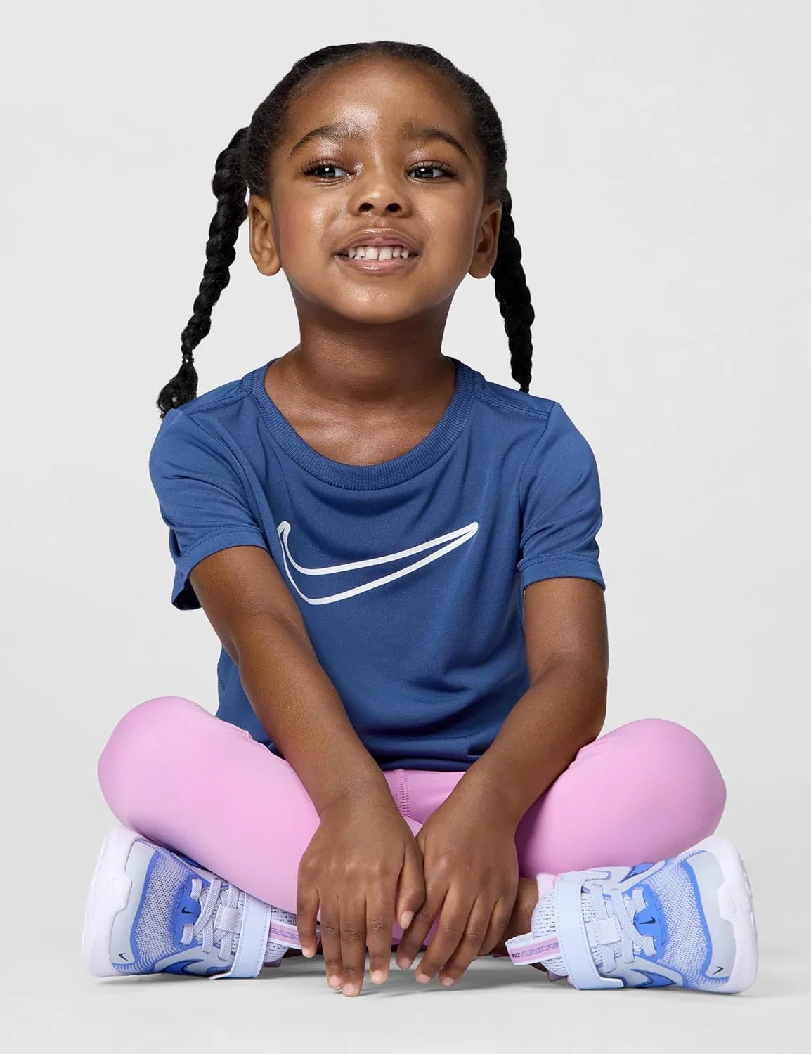 Футболка Dri-FIT Nike, цвет Mystic Navy — фото 2