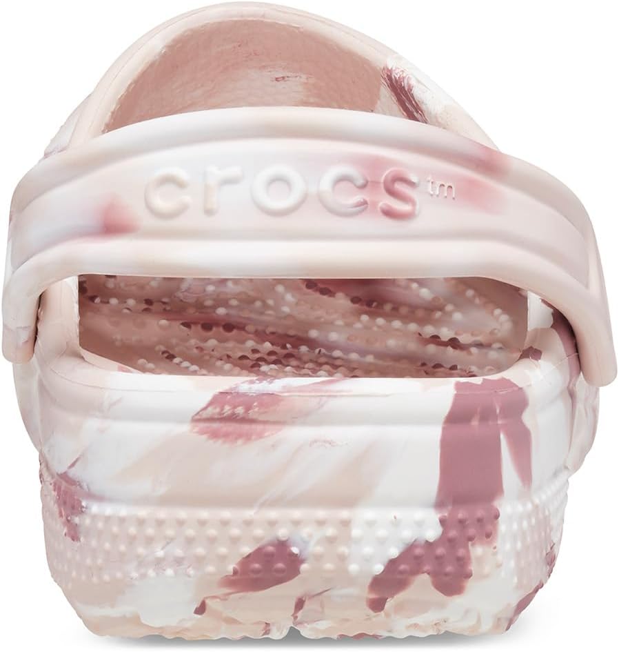 Детские сабо Crocs унисекс, классические, с мраморным рисунком, акварельным рисунком, размер K, мультиколор — фото 2