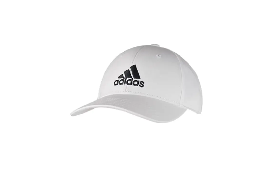

Adidas Хлопковая бейсболка женская белая, White