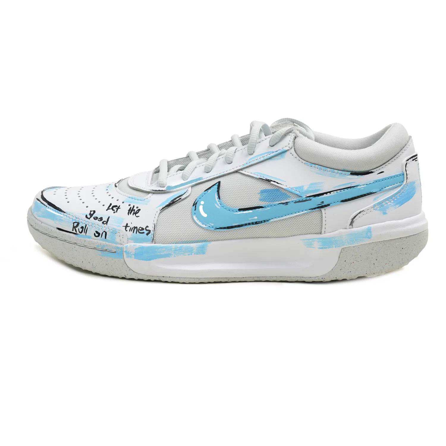 Кроссовки теннисные Nike Court Lite 3 Air Zoom White Blue