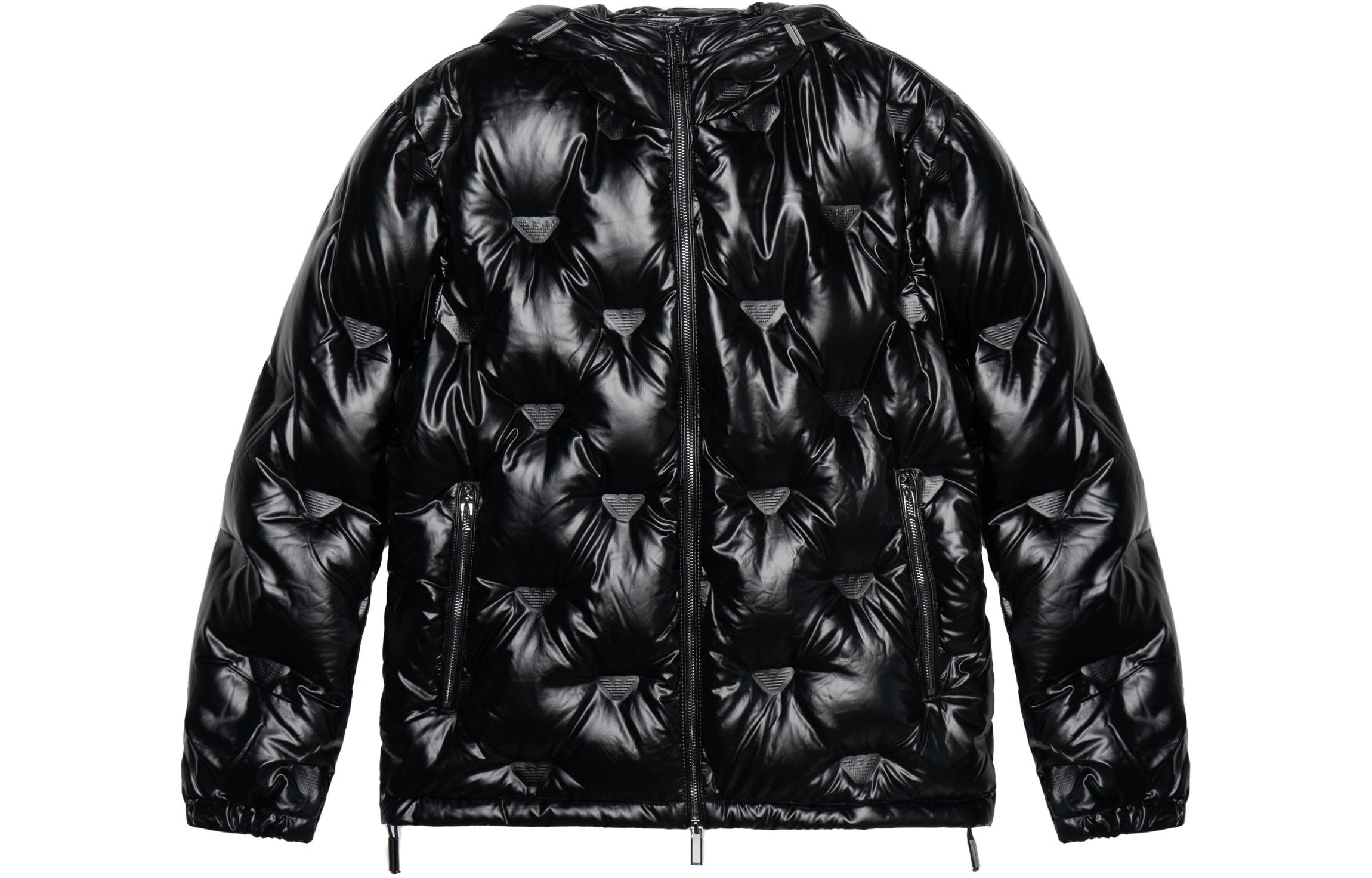

Пуховик мужской черный EMPORIO ARMANI