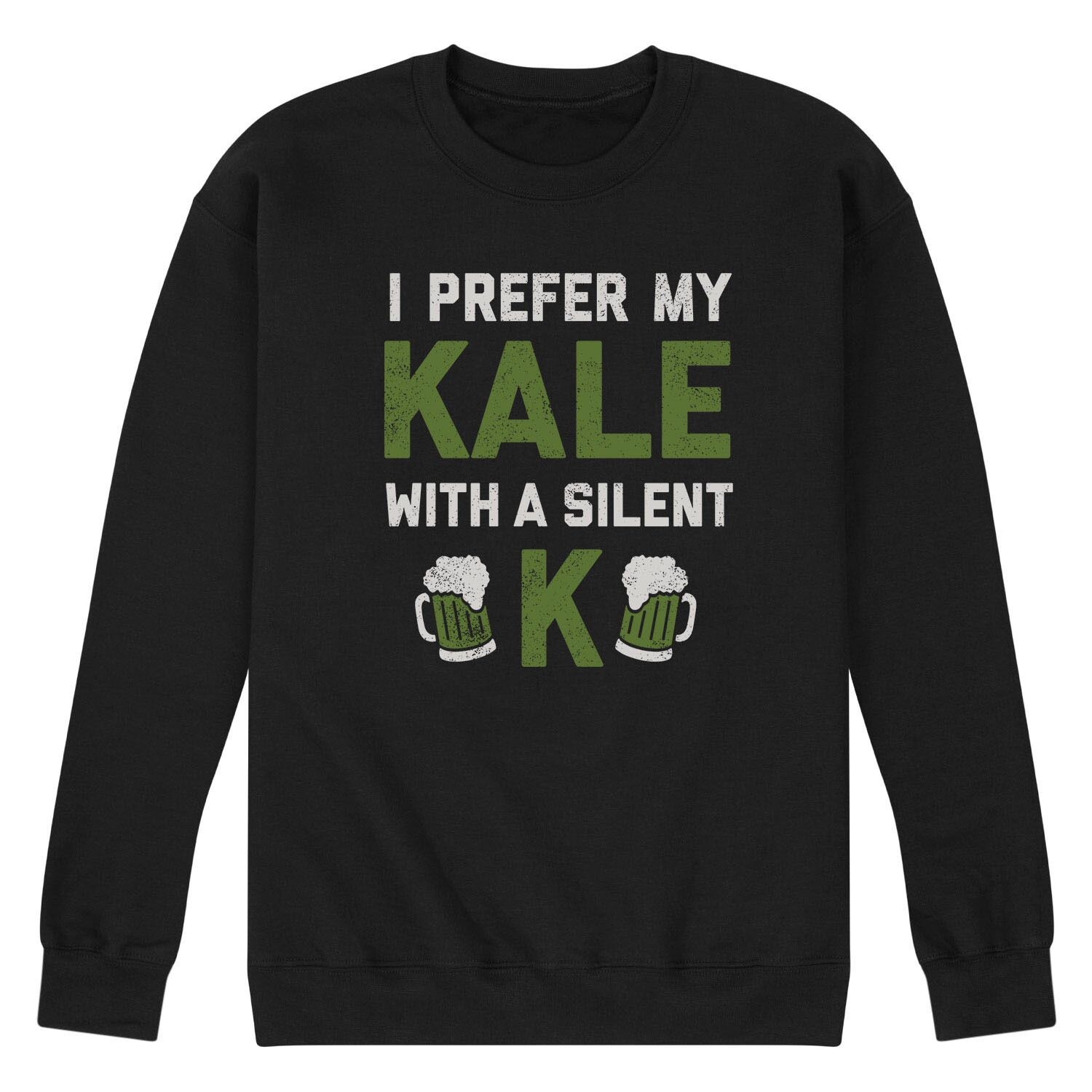 

Мужская флисовая толстовка Prefer Kale Silent K Licensed Character
