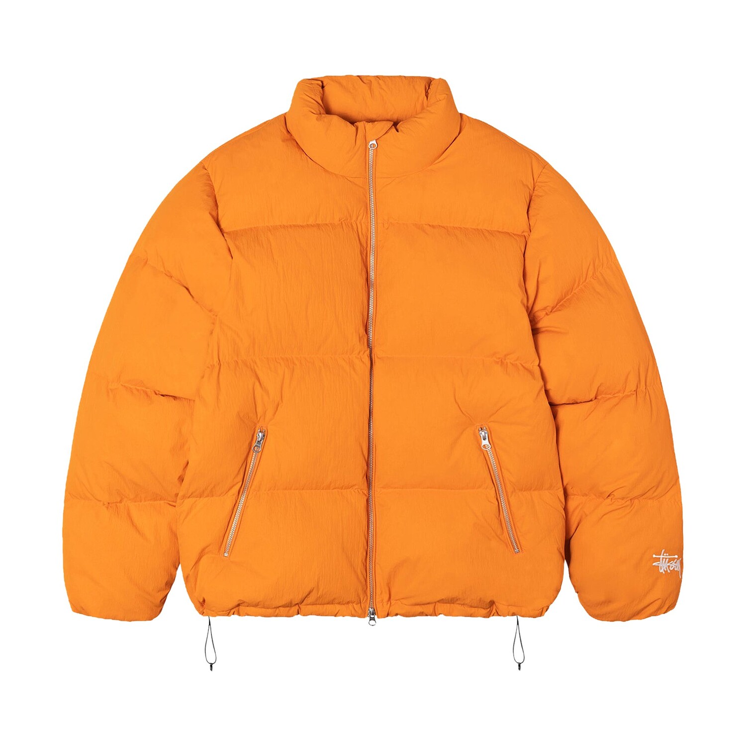 

Пуховик Stussy из нейлона, цвет Оранжевый