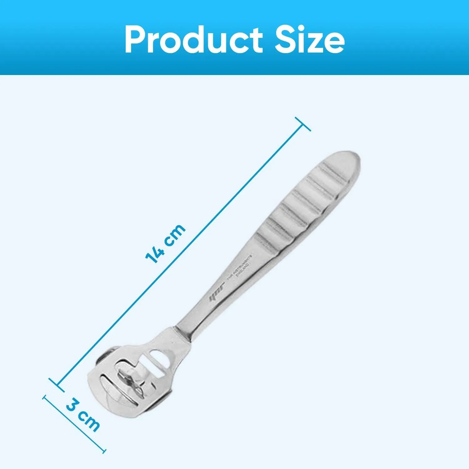 Терка для удаления мозолей YNR Callus Remover из нержавеющей стали Ynr — фото 3