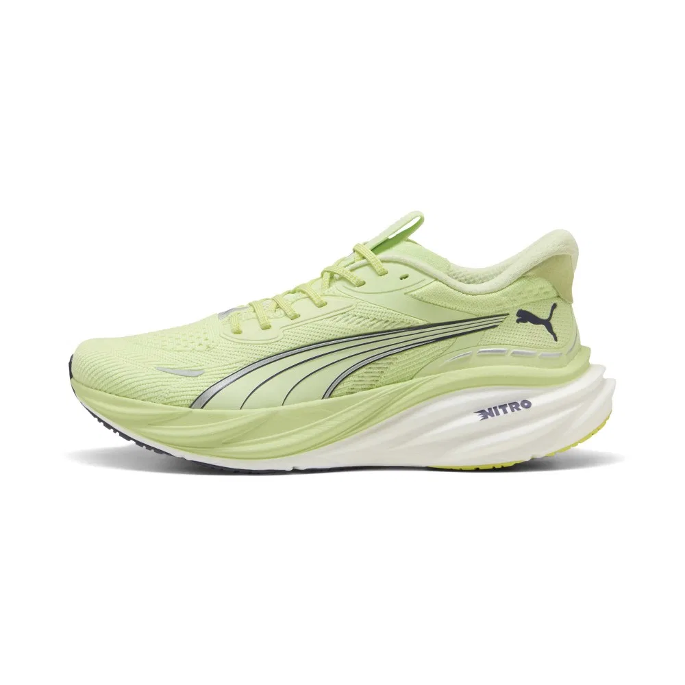 Мужские беговые кроссовки Magnify Nitro 3 белые от Puma — фото 2