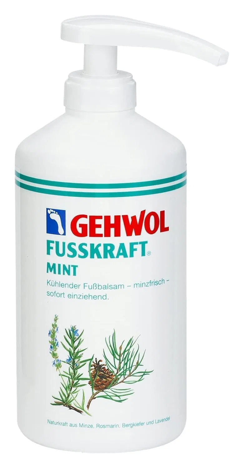 Охлаждающий бальзам для ног GEHWOL FUSSKRAFT MINT, 500 мл Gehwol