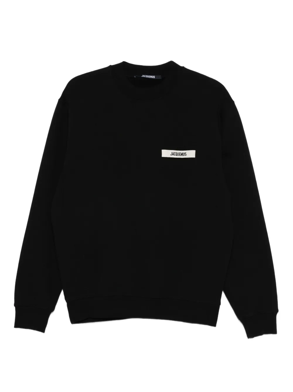 

Толстовка Le Sweatshirt Gros Grain JACQUEMUS, черный