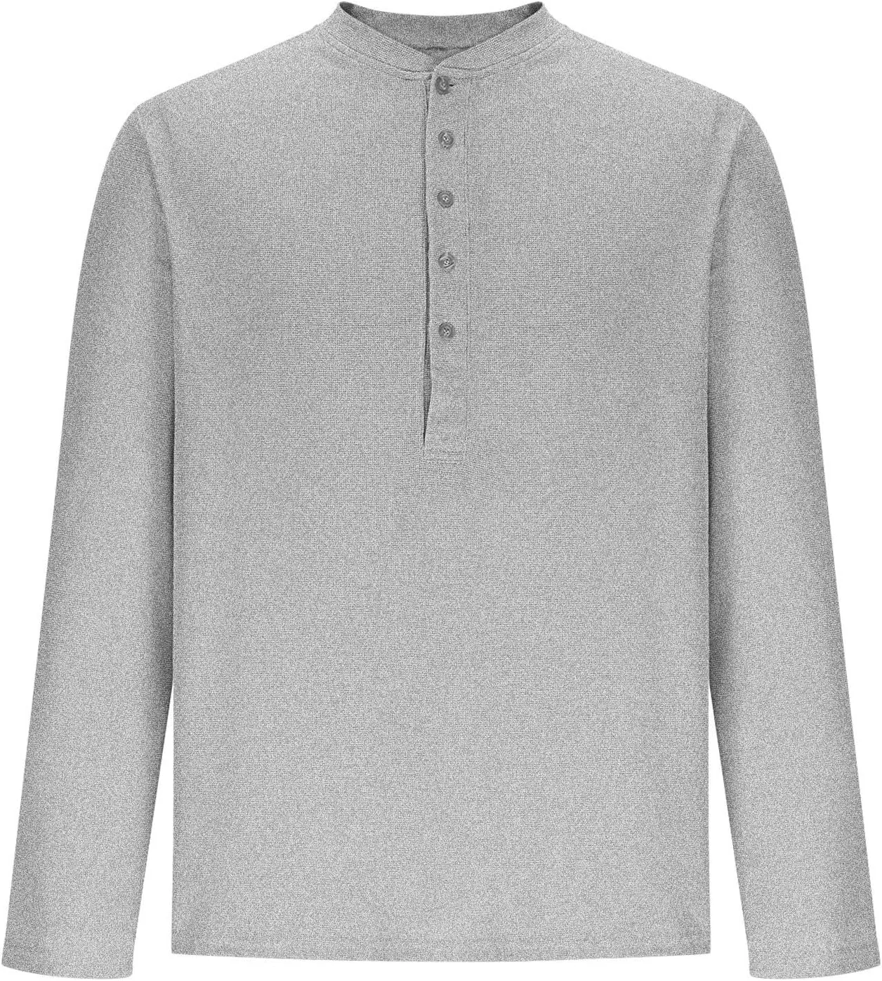 

Классическая мужская футболка с длинным рукавом — Henley, Waffle и Crew Neck, однотонная, Regular и Tall