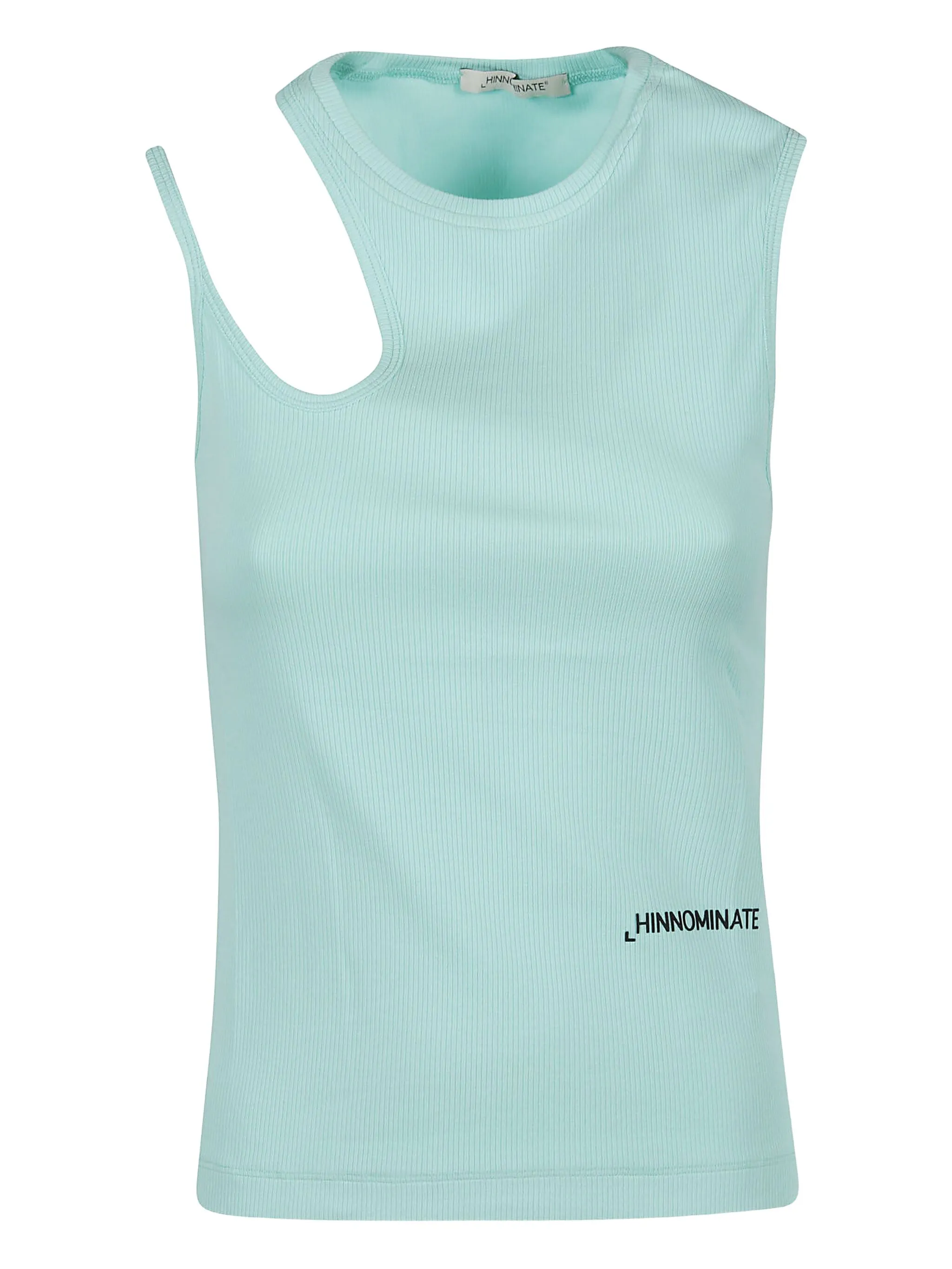 

Топ в рубчик с вырезами Hinnominate, зеленый