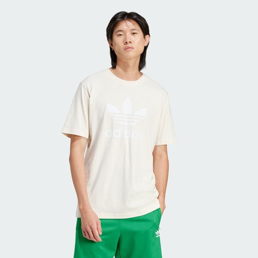 

Футболка Adidas Adicolor Trefoil Short Sleeve T-Shirt, цвет Wonder White