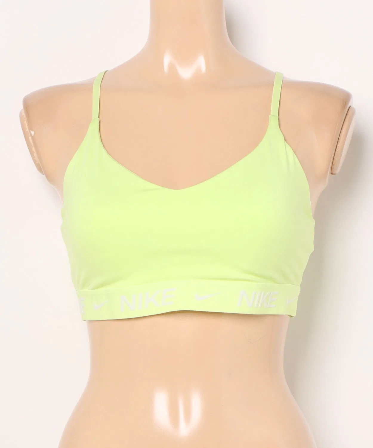Спортивный бра Nike Dri-FIT Light Support лимонно-желтый