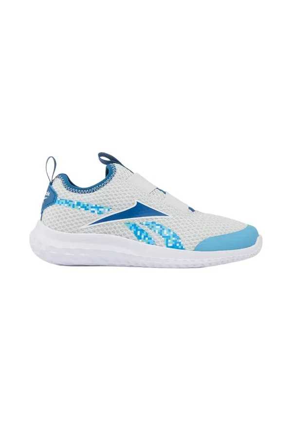 Кроссовки-слипоны для ходьбы Reebok Rush, ледяной синий, искаженный синий, спортивный синий — фото 4