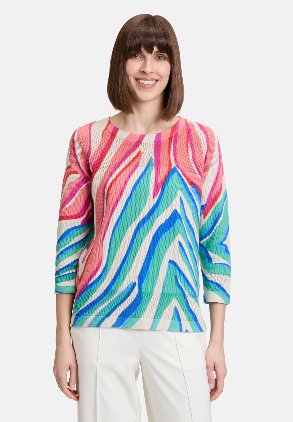 

Джемпер MIT PRINT Betty Barclay, зеленый