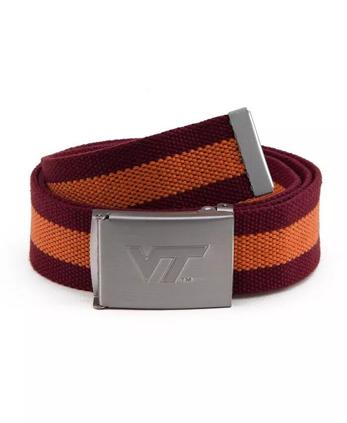 

Мужской тканевый ремень Virginia Tech Hokies Eagles Wings