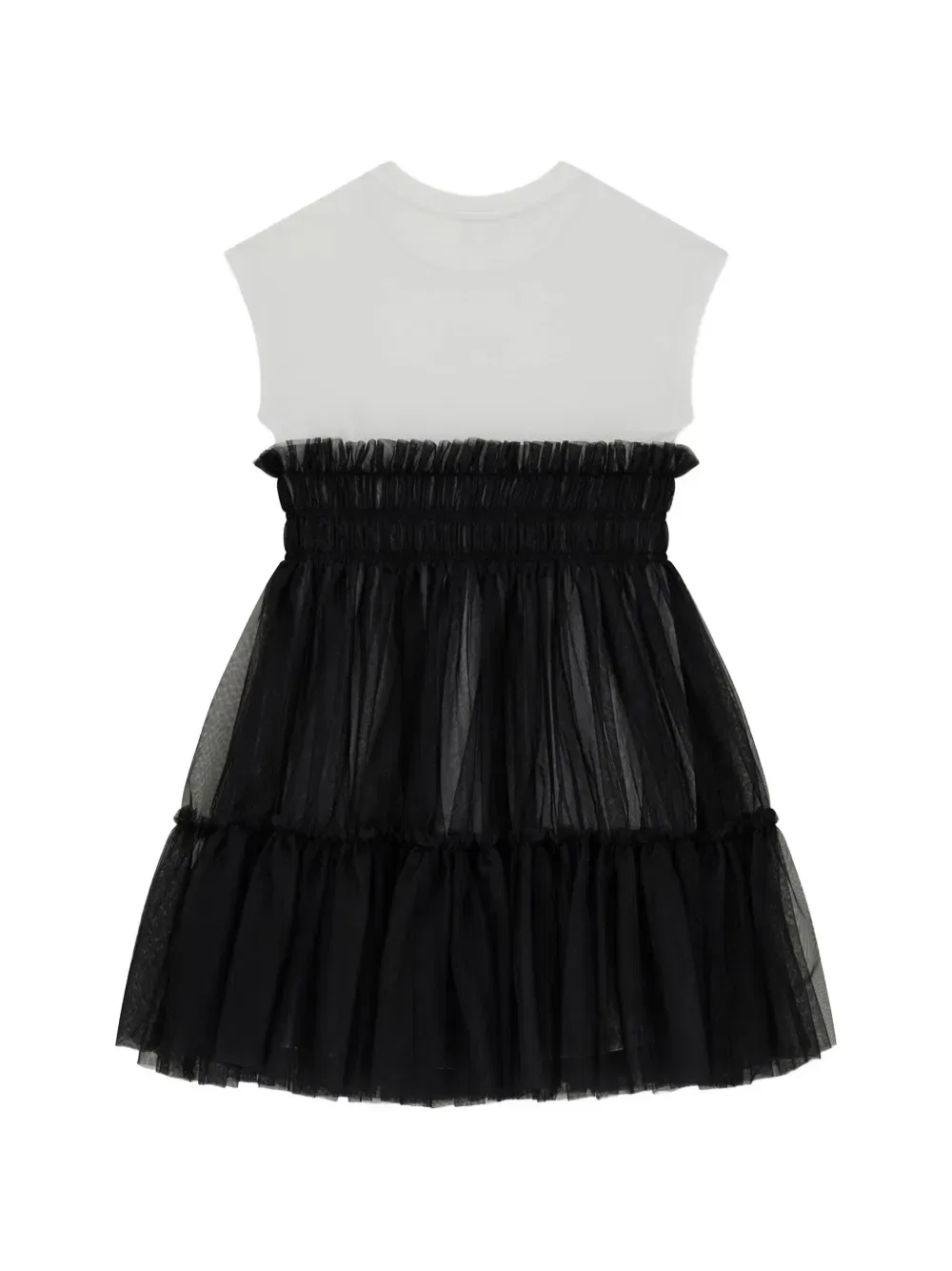 Платье из тюля, украшенное стразами Guess Kids, черный — фото 2