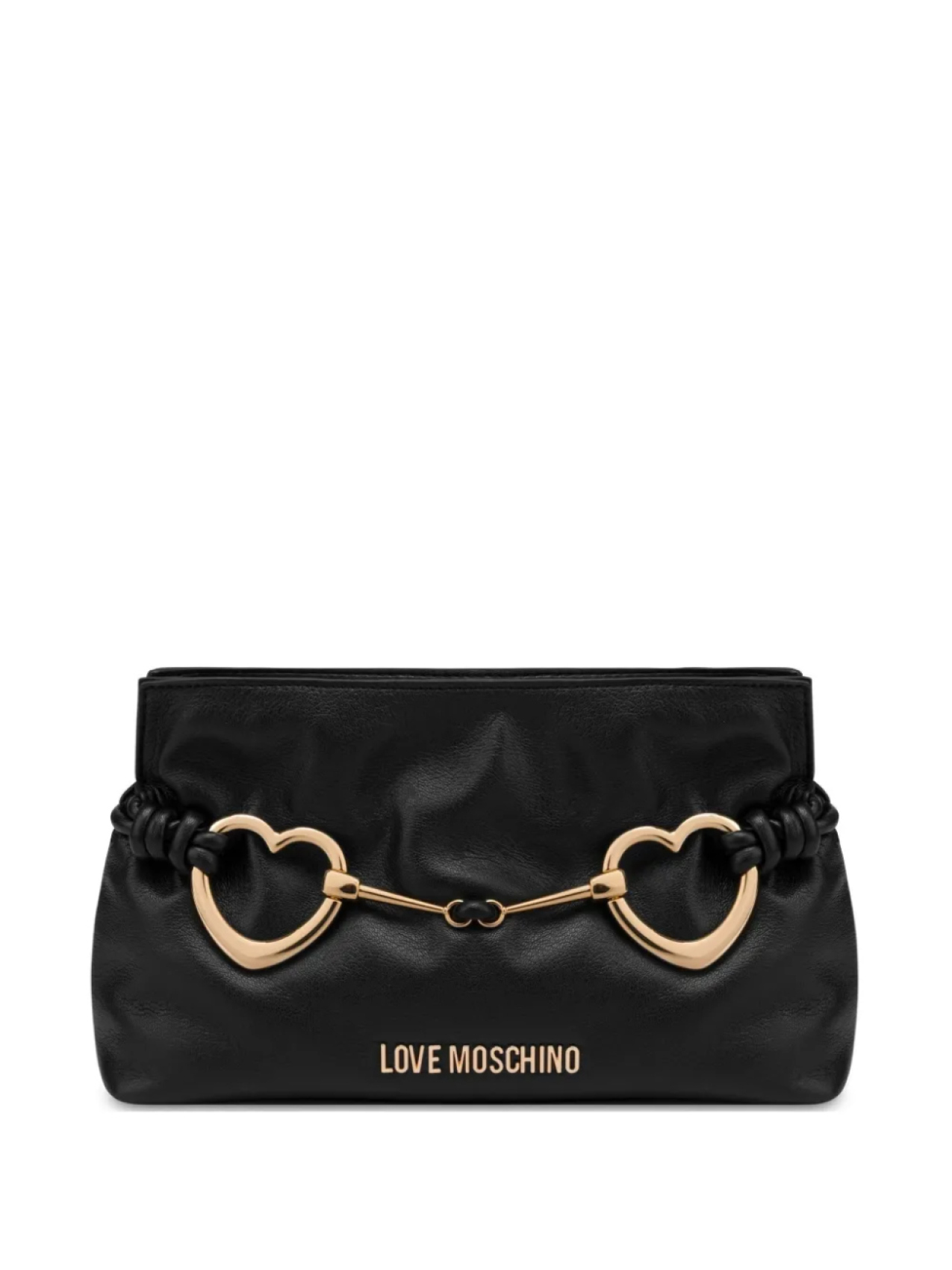 

Сумка через плечо Love Moschino с сердечком, черный