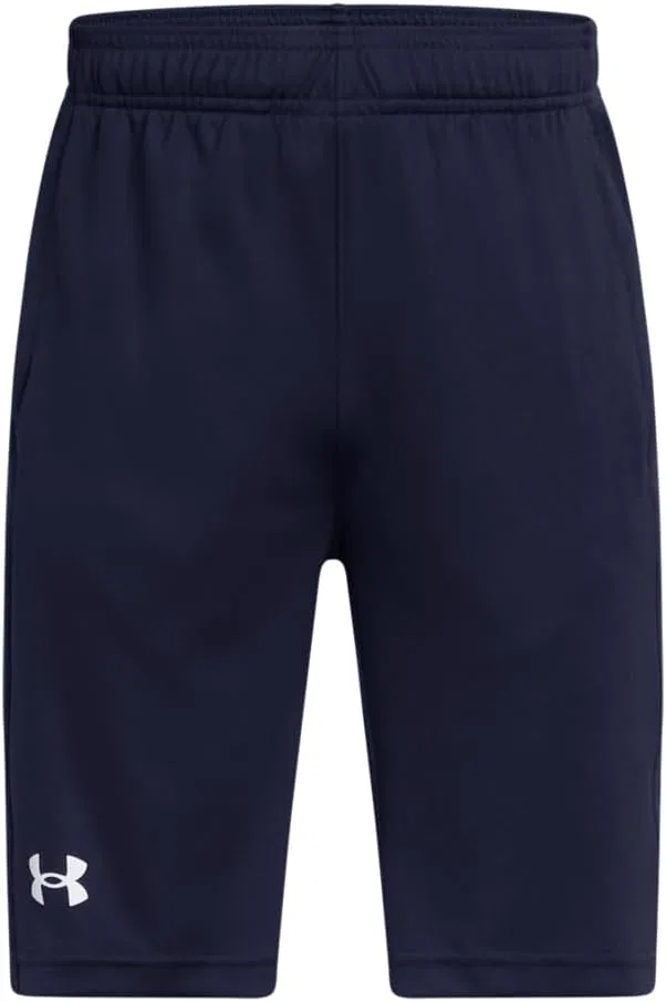 Детские шорты Under Armour Velocity, (410) Midnight Navy/Midnight Navy/White