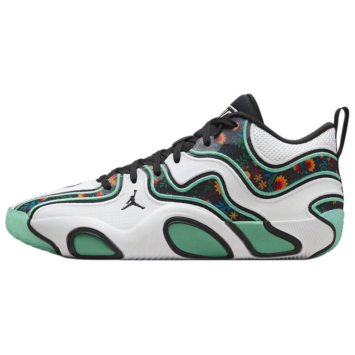 

Jordan Эйр Татум 3 ПФ 'Флорал' - Белый Чёрный Зелёный, цвет White Black Green