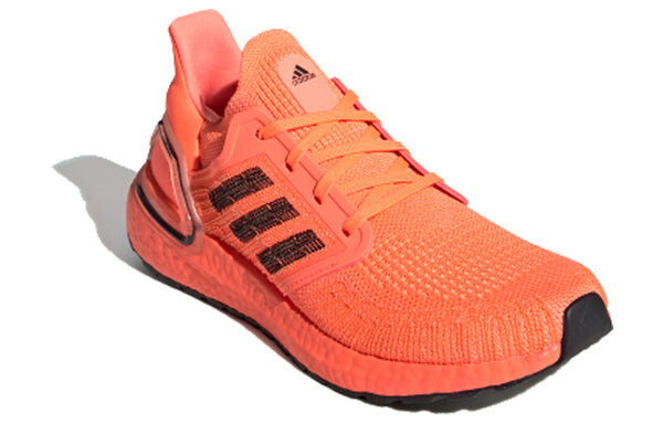Кроссовки ультра буст 20 Adidas, красный — фото 2