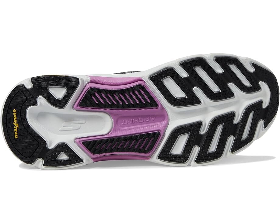 Кроссовки SKECHERS Max Cushioning Arch Fit 2.0 Adelphi Hands Free Slip-Ins, цвет Black/Lavender — фото 3