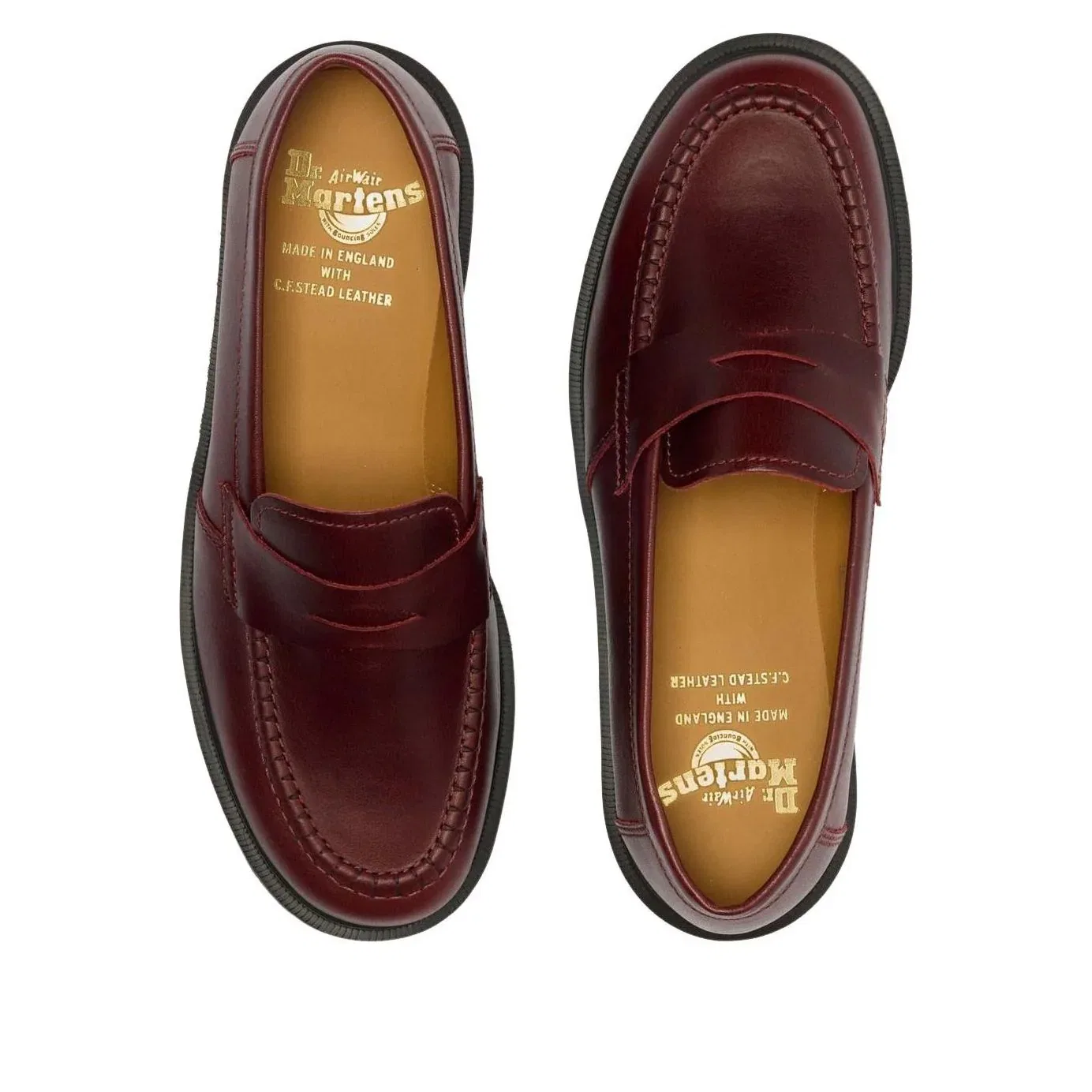 Лоферы Dr. Martens MIE Delapre Penny Loafer 'Burgundy' 42692600, бордовый — фото 4