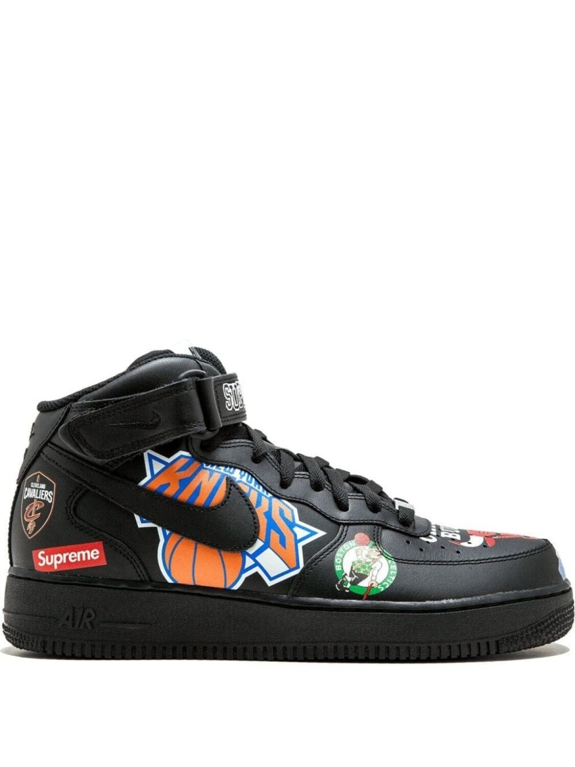 

Nike хайтопы Nike x Supreme 'Air Force 1 Mid '07', черный, Серый;черный, Nike хайтопы Nike x Supreme 'Air Force 1 Mid '07', черный