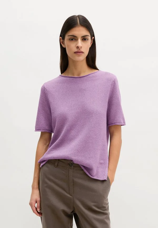 

Базовая футболка с коротким рукавом и круглым вырезом Marc O'Polo, Warm Lilac, Фиолетовый, Базовая футболка с коротким рукавом и круглым вырезом Marc O'Polo, Warm Lilac