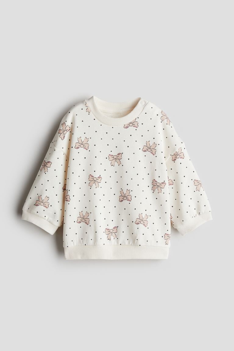 

Толстовка с принтом H&M, белый