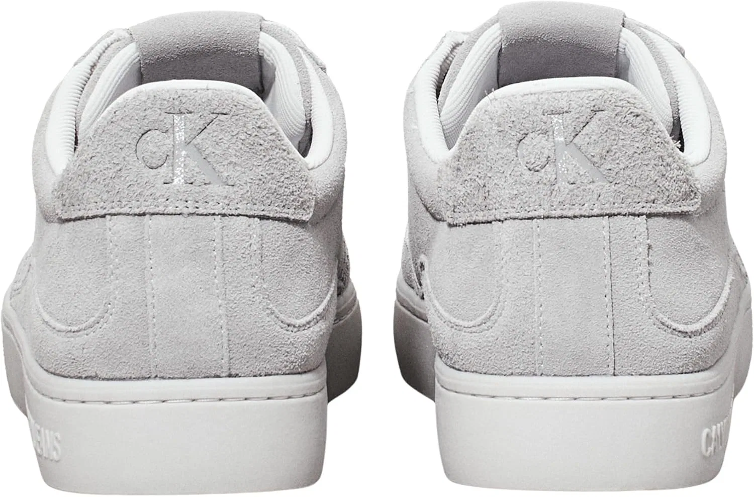 Кроссовки Calvin Klein Herren Cupsole Classic Iconic Nylon Schuhe, Grey Formal Grey Oyster Mushroom — фото 2