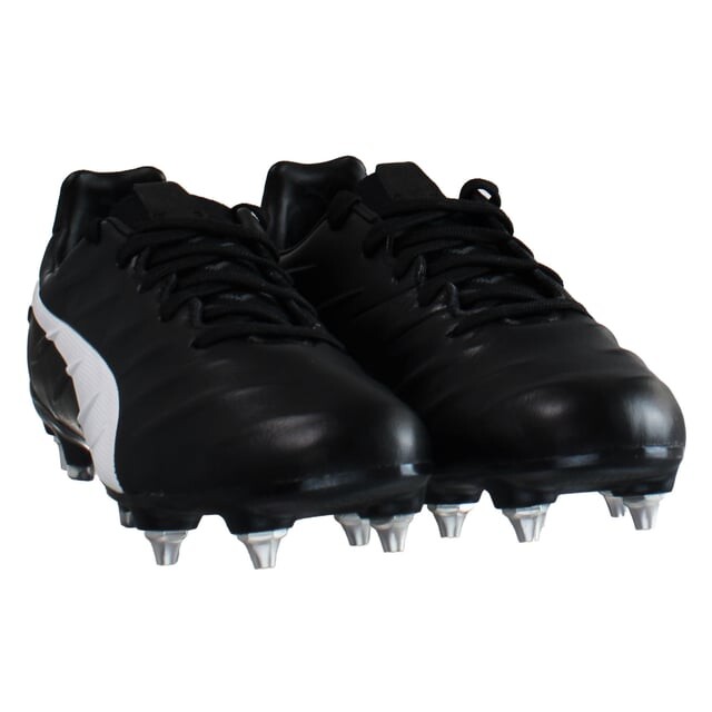 Черные мужские футбольные бутсы King Platinum 21 mxsg Puma, черный — фото 2