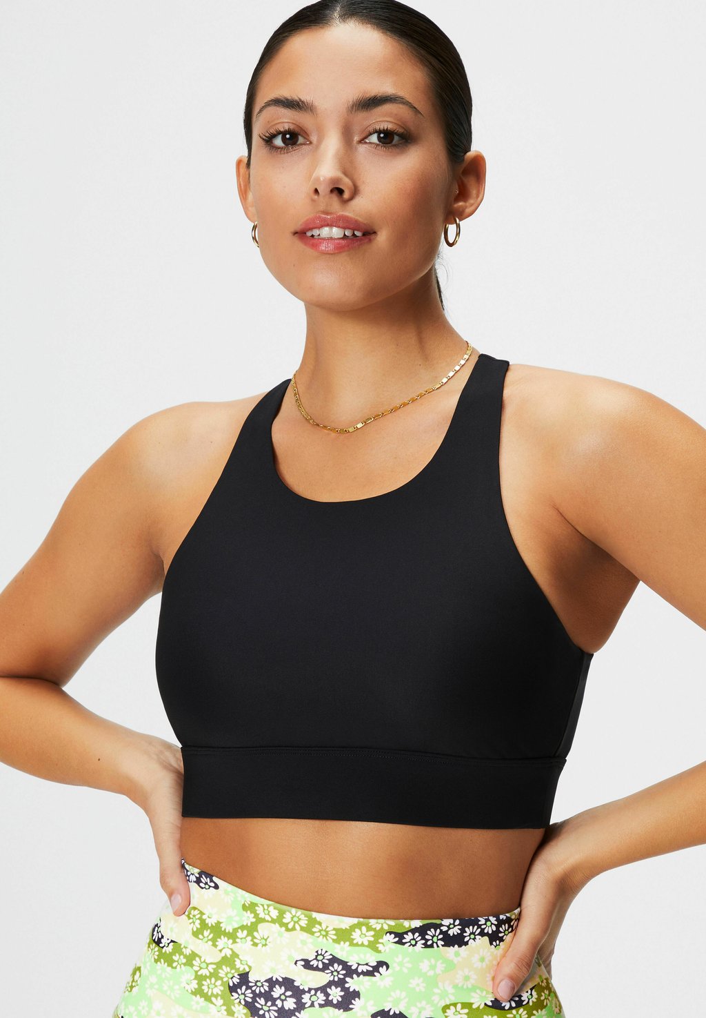 

Спортивный бюстгальтер с сильной поддержкой NO BOUNCE Fabletics, черный