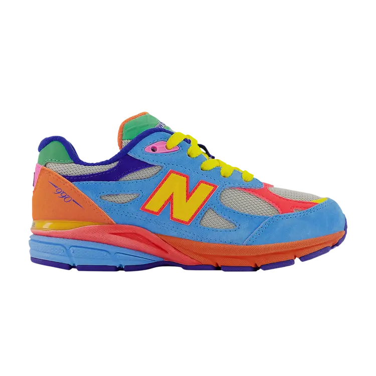 

Кроссовки New Balance 990v3 Little Kid, разноцветный