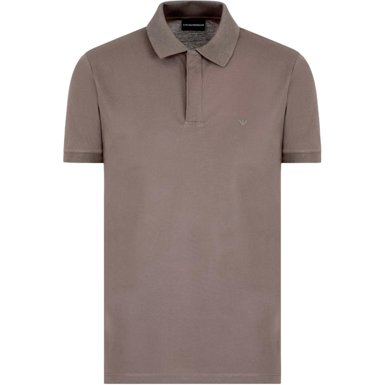 Повседневная поло из пике EMPORIO ARMANI, Light Umber