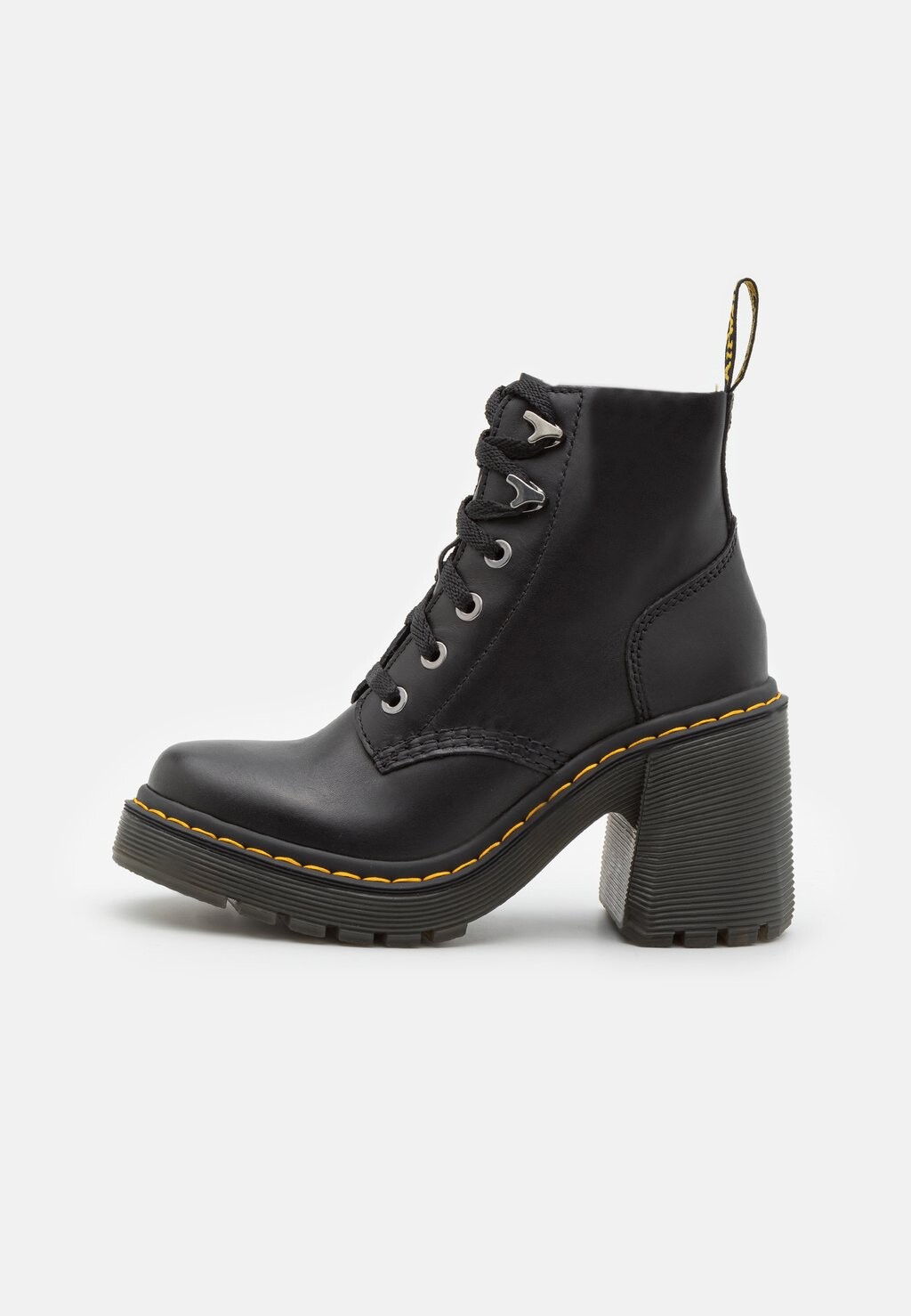 Ботильоны на шнуровке JESY Dr. Martens, черный