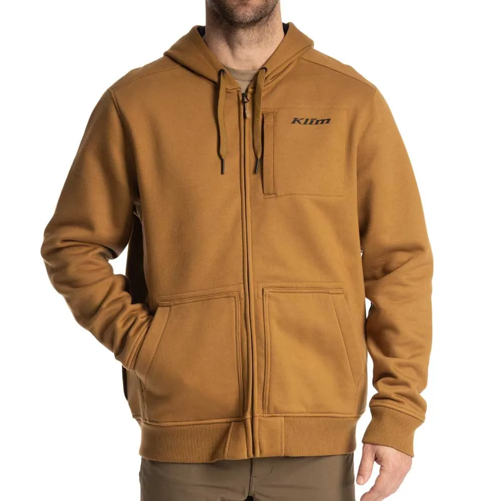 

Толстовка Klim Gunnison Heavyweight full zip, коричневый