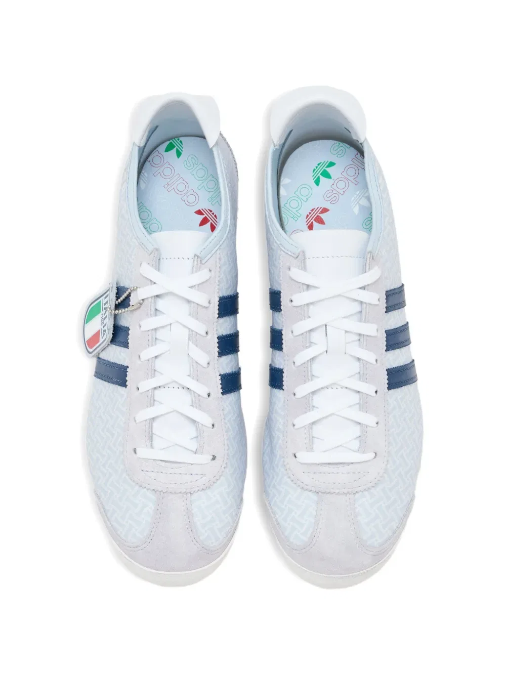 Кроссовки X italia 60s с узором figc Adidas, синий — фото 3