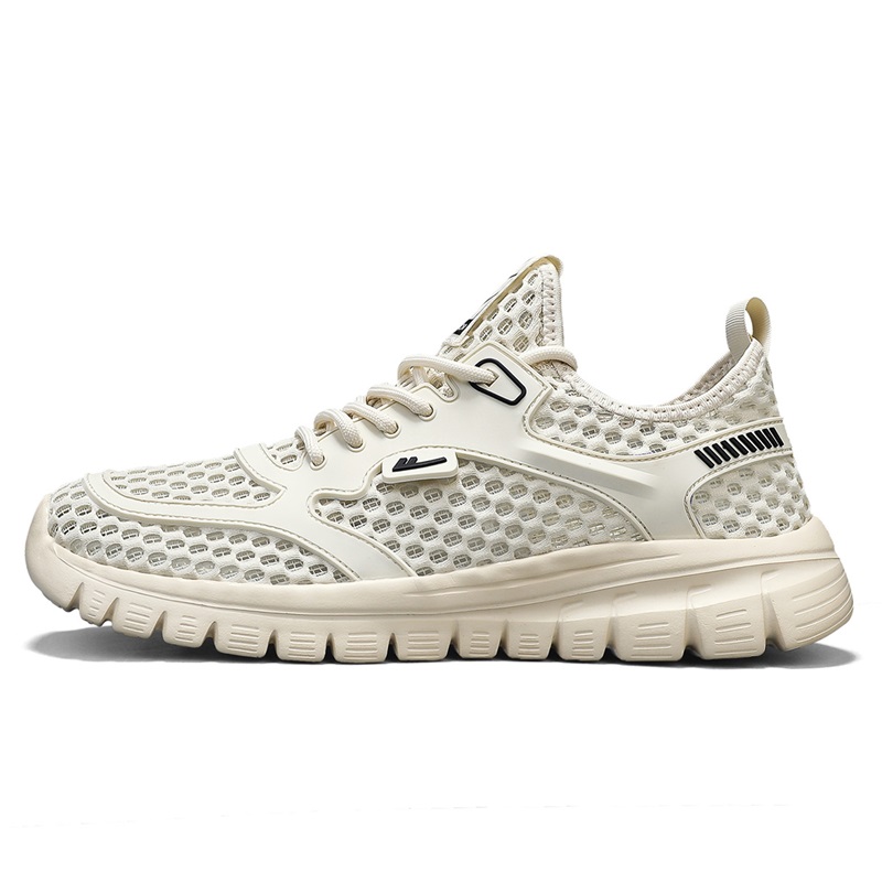 

WARRIOR Дышащие и износостойкие мужские низкие кеды бежевые, цвет Beige