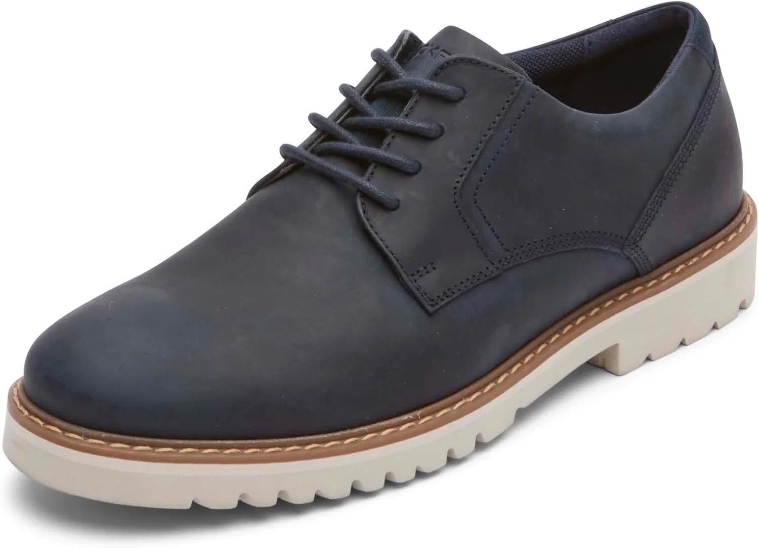 Мужские оксфорды Rockport Maverick с гладким носком, New Dress Blues