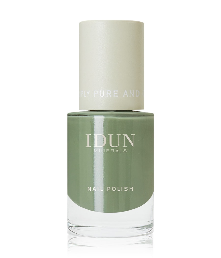 

Лак для ногтей IDUN Minerals Nail Polish, Jade Light Khaki Green, 11 ml