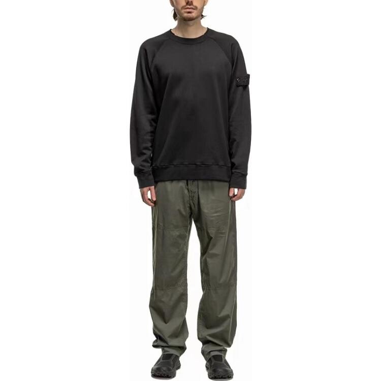 Толстовка Stone Island мужская, черный — фото 4