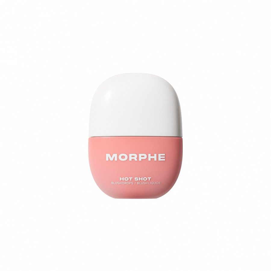 

Жидкая текстура румян hot shot blush drops Morphe, цвет power drip, 15 мл