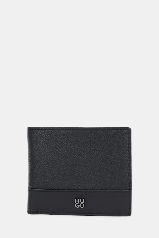 

Кожаный кошелек Hugo, черный