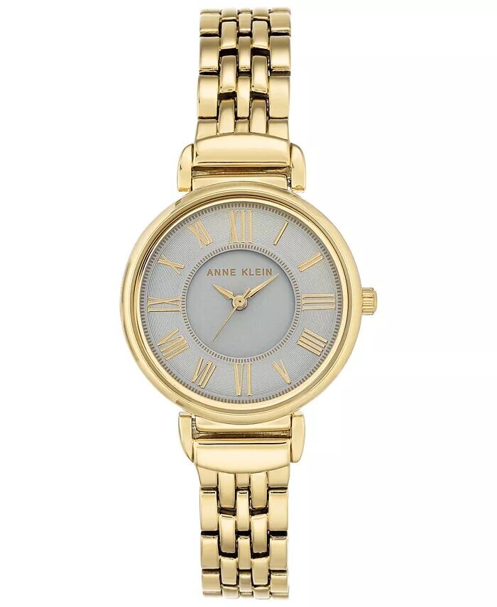 

Женские золотистые часы-браслет 30 мм Anne Klein