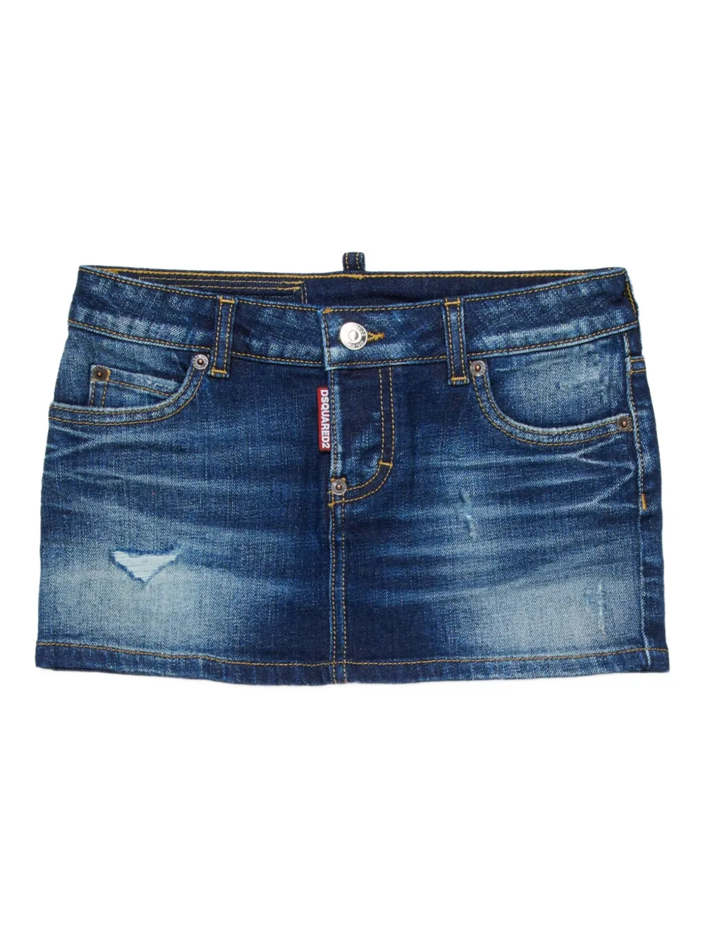 

Юбка мини DSQUARED2 KIDS, синий