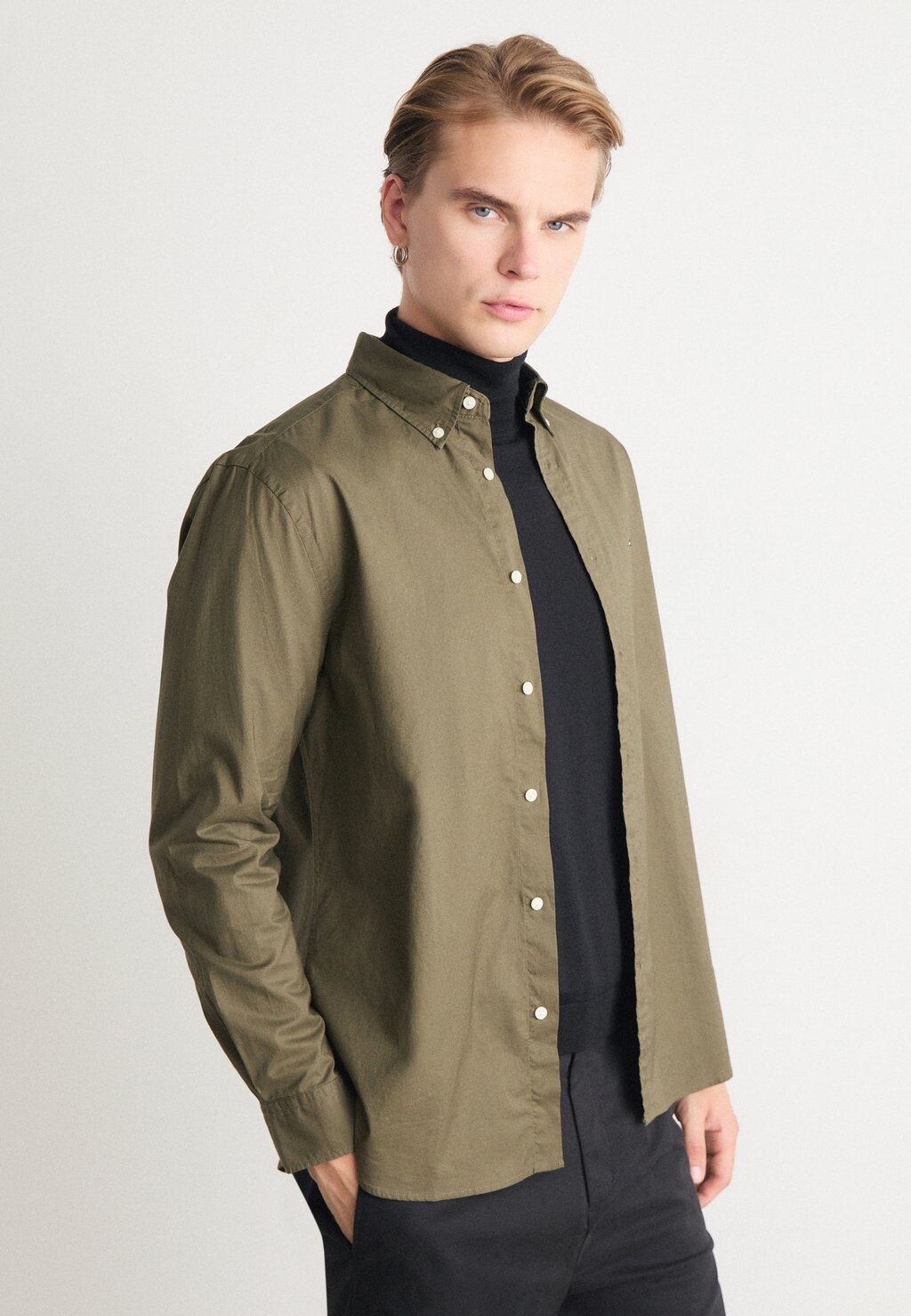 

Рубашка SHIRT Tommy Hilfiger, оливковый