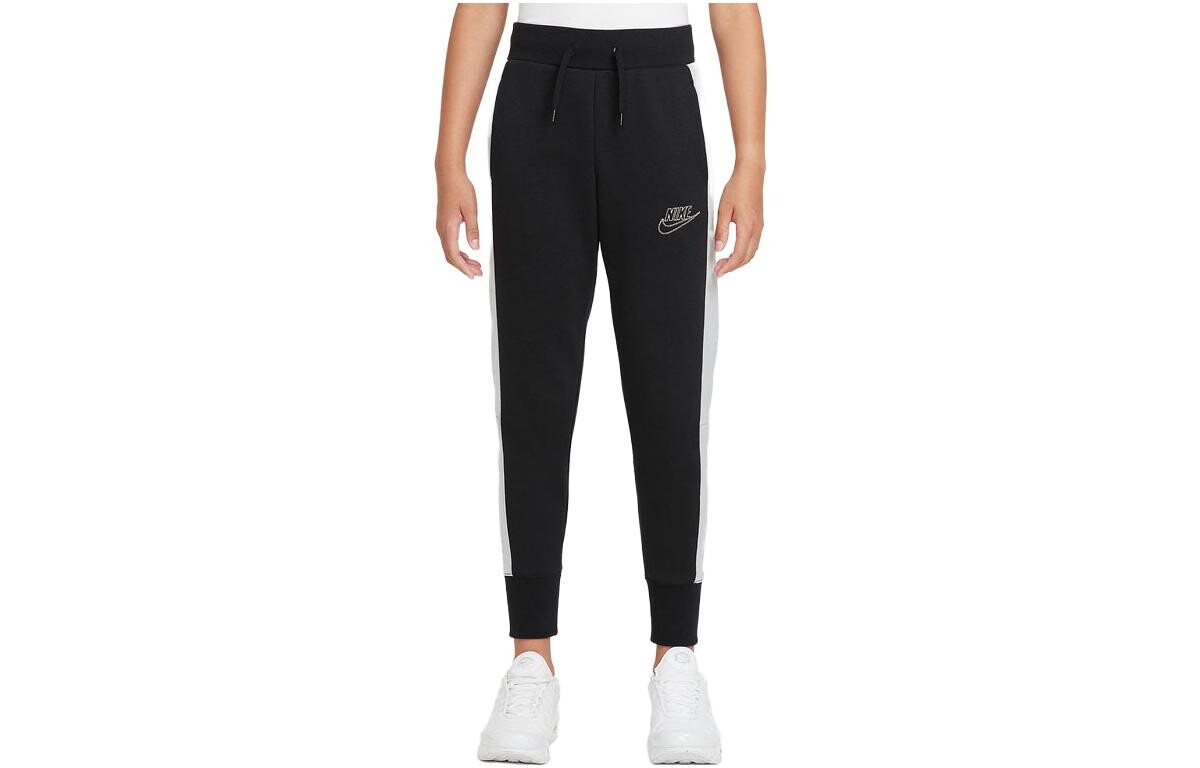 

Детские трикотажные спортивные штаны Nike, цвет Black