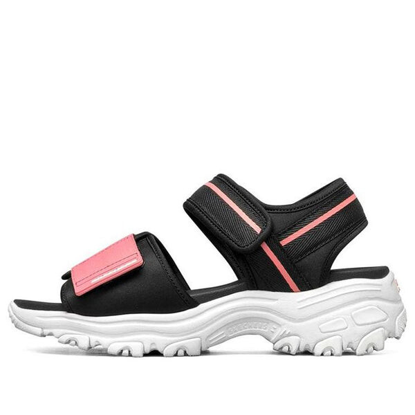 Сандалии d'lites 1.0 sandals black/pink Skechers, черный